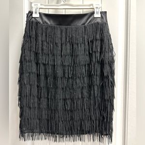 New York & Co fringe skirt
